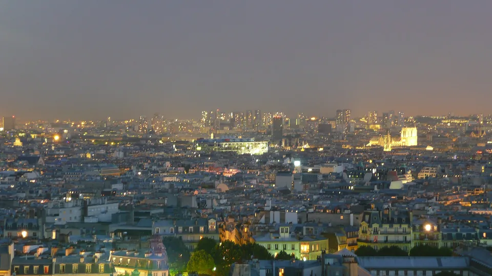 Paris seen from Montmartre